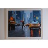 "NYC 5 PM" – Peinture à l’huile unique d’Eric Turlot / Art Urbain / Fenêtresurartistes