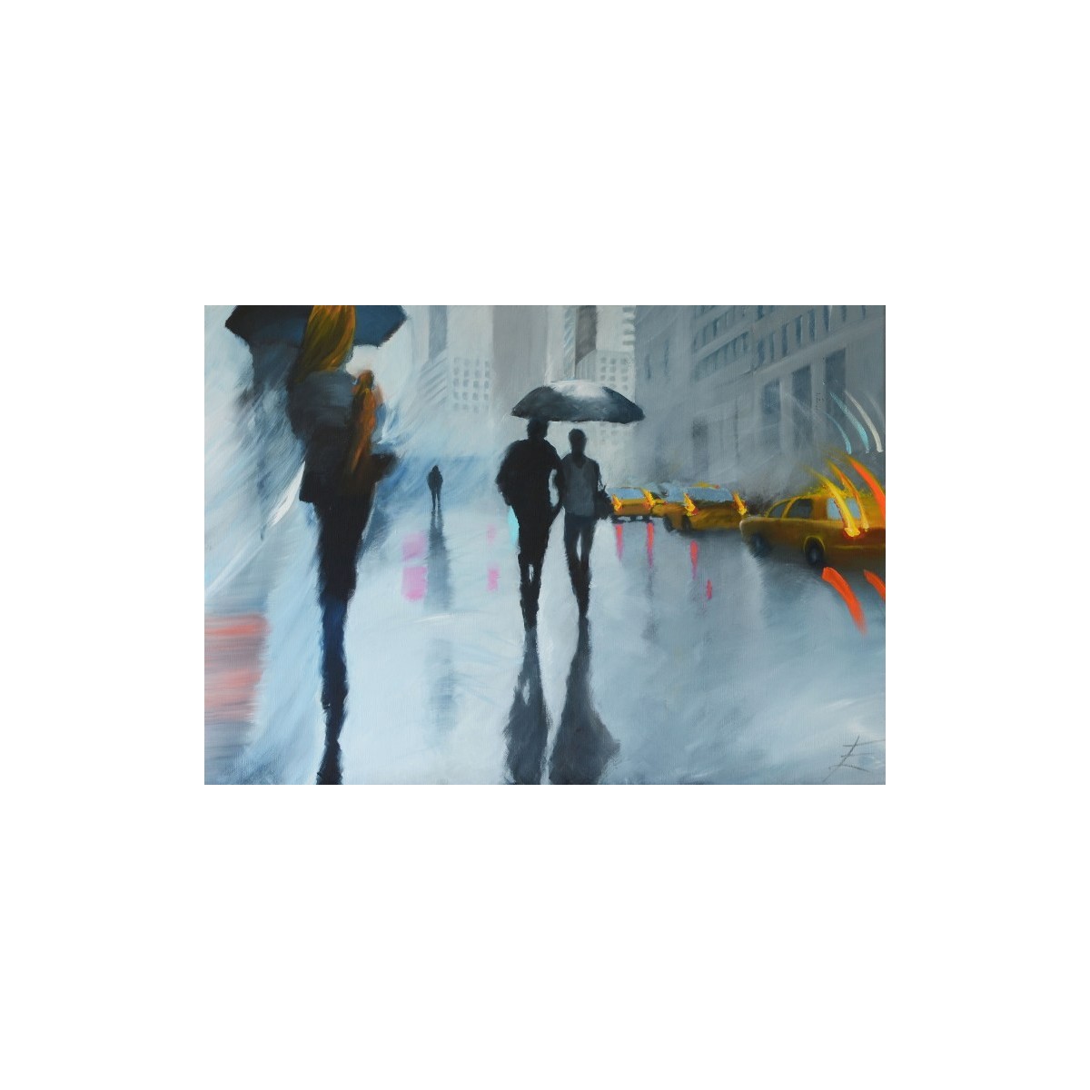 Rainy Afternoon d'Eric Turlot / Galerie Fenêtresurartistes