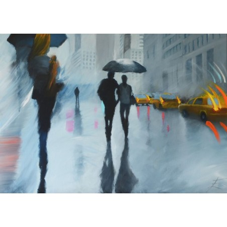 Rainy Afternoon d'Eric Turlot / Galerie Fenêtresurartistes