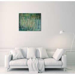 "Solidaires" une peinture de Corinne Foucouin | Galerie Fenêtresurartistes