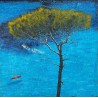 Calanque de Sormiou une peinture de Julien Boullay |galerie Fenêtresurartistes