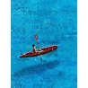 Calanque de Sormiou une peinture de Julien Boullay |galerie Fenêtresurartistes