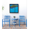 Calanque de Sormiou une peinture de Julien Boullay |galerie Fenêtresurartistes
