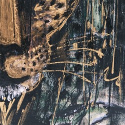 Panthère - Peinture animalière panthère technique - Détails