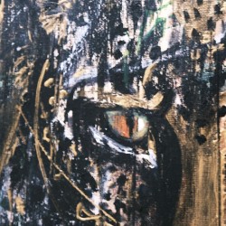Panthère de Laurence Viarnaud | Galerie Fenêtresurartistes