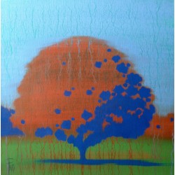 Flore 3 - Peinture botanique florale contemporaine - Laurent Paugam -