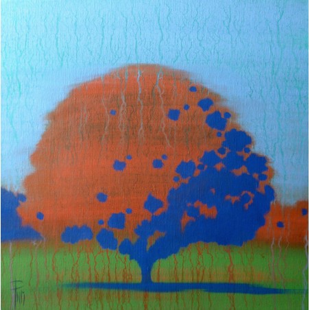 Flore 3 - Peinture botanique florale contemporaine - Laurent Paugam -