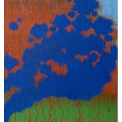 Flore 3 - Peinture botanique florale contemporaine - Laurent Paugam - Details
