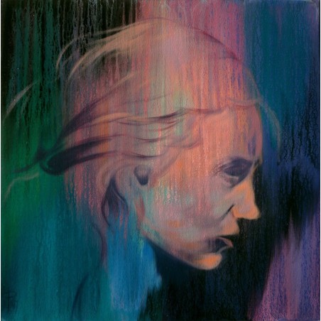Esther - Peinture portrait contemporain - Laurent Paugam - Galerie FenêtreSurArtistes