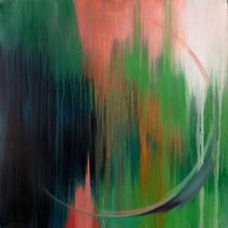 Eaux de Mars - Peinture paysage aquatique printanier - Laurent Paugam - Galerie FenêtreSurArtistes