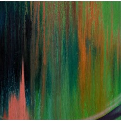 Eaux de Mars - Peinture paysage aquatique printanier - Laurent Paugam - Zoom