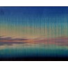 Lumières lointaines - Peinture paysage nocturne lumineux - Laurent Paugam - Galerie FenêtreSurArtistes