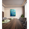 Aqua 3 – Corinne Foucouin | Peinture contemporaine grand format | Art immersif et déco – Fenêtresurartistes