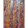Flamboyant - Peinture à l'huile au couteau - Arbre automne couleurs vives - Corinne Foucouin - Détails texture