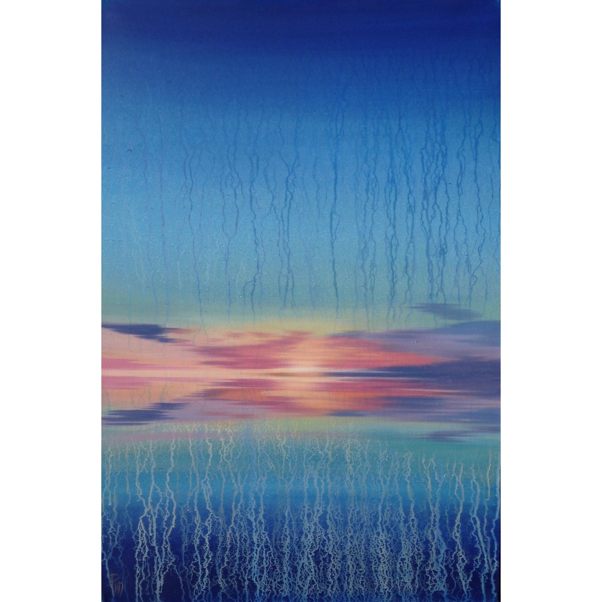 Acuité - Peinture abstraite contemporaine - Laurent Paugam - Galerie FenêtreSurArtistes
