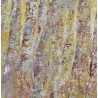 Light 2 - Peinture à l'huile au couteau - Abstraction lumineuse claire - Corinne Foucouin - Texture