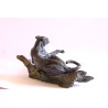 Panthère noire de Laurence Viarnaud / Galerie Fenêtresurartistes
