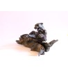Panthère noire de Laurence Viarnaud / Galerie Fenêtresurartistes