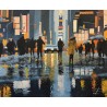 Sonate d'automne - Peinture à l'huile - Scène d'automne urbaine - Eric Turlot - Galerie FenêtreSurArtistes