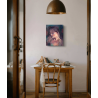 Plenty - Peinture portait - Laurent Paugam - Mise en scène bureau