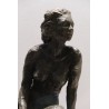 Horizon - Sculpture terre cuite contemporaine - Figure contemplative regard lointain - Carol Saint Georges - Zoom