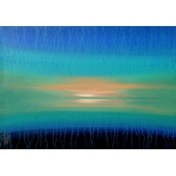 L'invitation - Peinture technique mixte contemporaine - Laurent Paugam - Galerie FenêtreSurArtistes