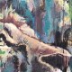 Ascension - Peinture contemporaine originale - Yoan Rimbault - détails