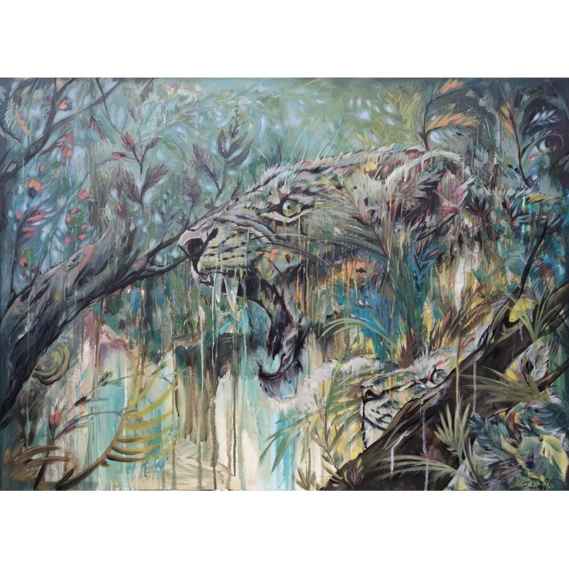 Force de la nature - Peinture contemporaine nature puissante - Yoan Rimbault - Galerie FenêtreSurArtistes