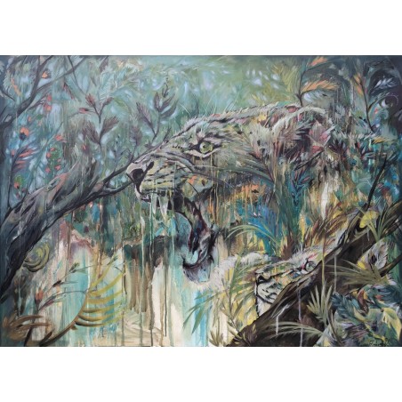 Force de la nature - Peinture contemporaine nature puissante - Yoan Rimbault - Galerie FenêtreSurArtistes