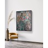La robe léopard – Peinture félin abstrait Yoan Rimbault | FenêtreSurArtistes