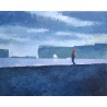 Prendre le large - Peinture à l'huile - Paysage marin - Eric Turlot - 81x100cm - FenêtreSurArtistes