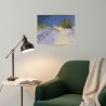 Peinture dunes crépuscule – Eric Turlot – huile sur toile