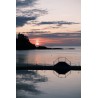 "Coucher de soleil sur piscine, Dinard" une photographie de Cédric Mignot | Galerie Fenêtresurartistes