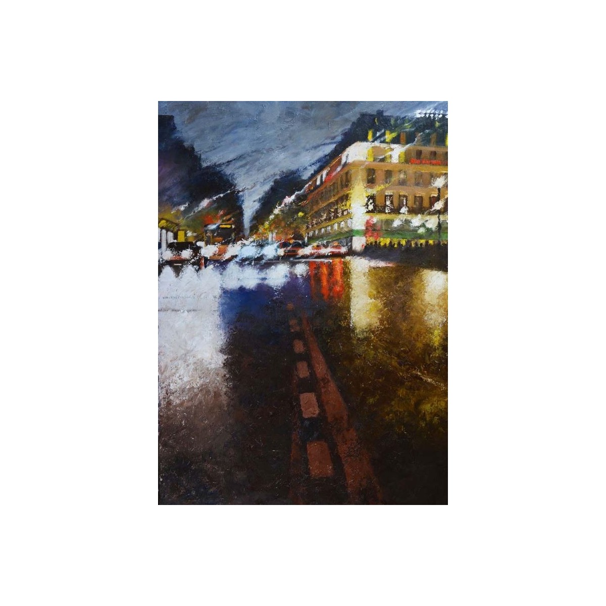 Opera Night – Peinture d’Eric Turlot | Galerie Fenêtresurartistes